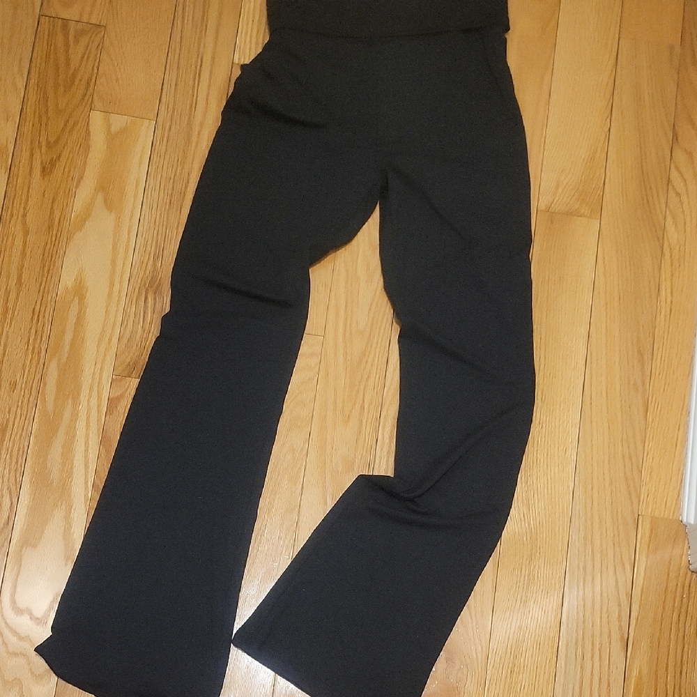 Black Flared Pants